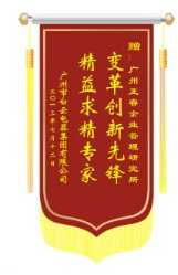 白云電氣集團贈送正睿咨詢變革創(chuàng)新先鋒，精益求精專家錦旗