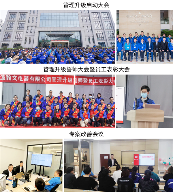寧波翰文電器有限公司管理升級啟動大會 寧波翰文電器有限公司管理升級啟動大會