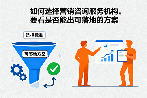 如何選擇營(yíng)銷(xiāo)咨詢(xún)服務(wù)機(jī)構(gòu)，要看是否能出可落地的方案