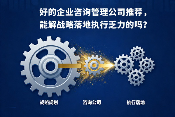 好的企業(yè)咨詢管理公司推薦，能解戰(zhàn)略落地執(zhí)行乏力的嗎？